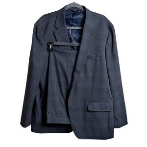 J. M. Haggar Signature Executive Suit Tailored Fit Jacket 46R‎ Pants 40x32